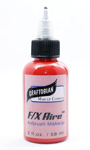 Graftobian F/X Aire Airbrush Make-Up - Red 2oz