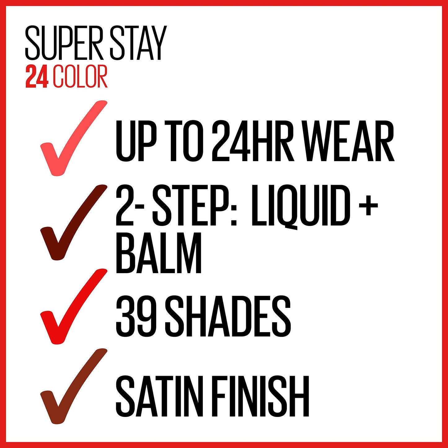 Maybelline Super Stay 24, 2-Step Liquid Lipstick Makeup, Long Lasting Highly Pigmented Color with Moisturizing Balm, Everlasting Wine