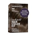Madison Reed Radiant Hair Color Kit - 6NA Medium Ash Brown with Cool Smoky Undertones (Monza Brown), Permanent Hair Dye, Superior Gray Coverage