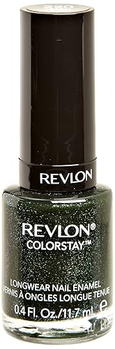 REVLON Colorstay Nail Enamel, Rain Forest, 0.4 Fluid Ounce