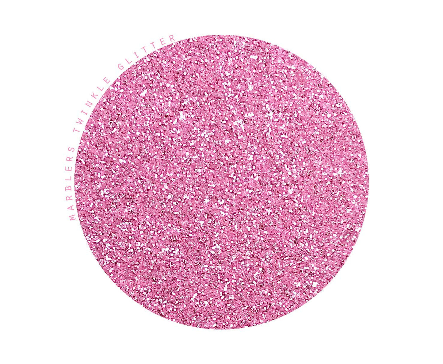 MARBLERS Twinkle Glitter [Flamingo] 1.5oz (42g) | Fine | Non-Toxic, Vegan, Cruelty-Free | Face, Body, Eyeshadow, Hair, Festival, Party Makeup | Nail