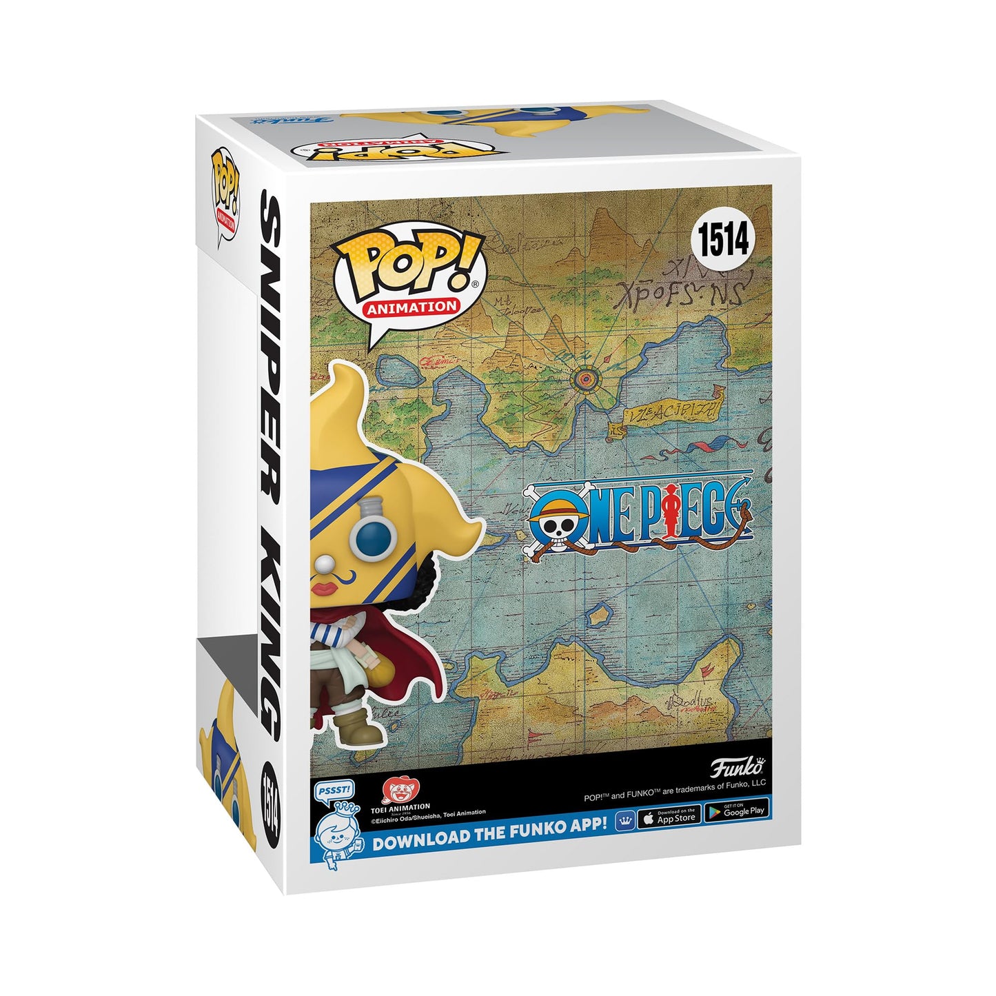 Funko Pop! Animation: One Piece - Sniper King #1514, Chalice Collectibles Exclusive, Vinyl Figure