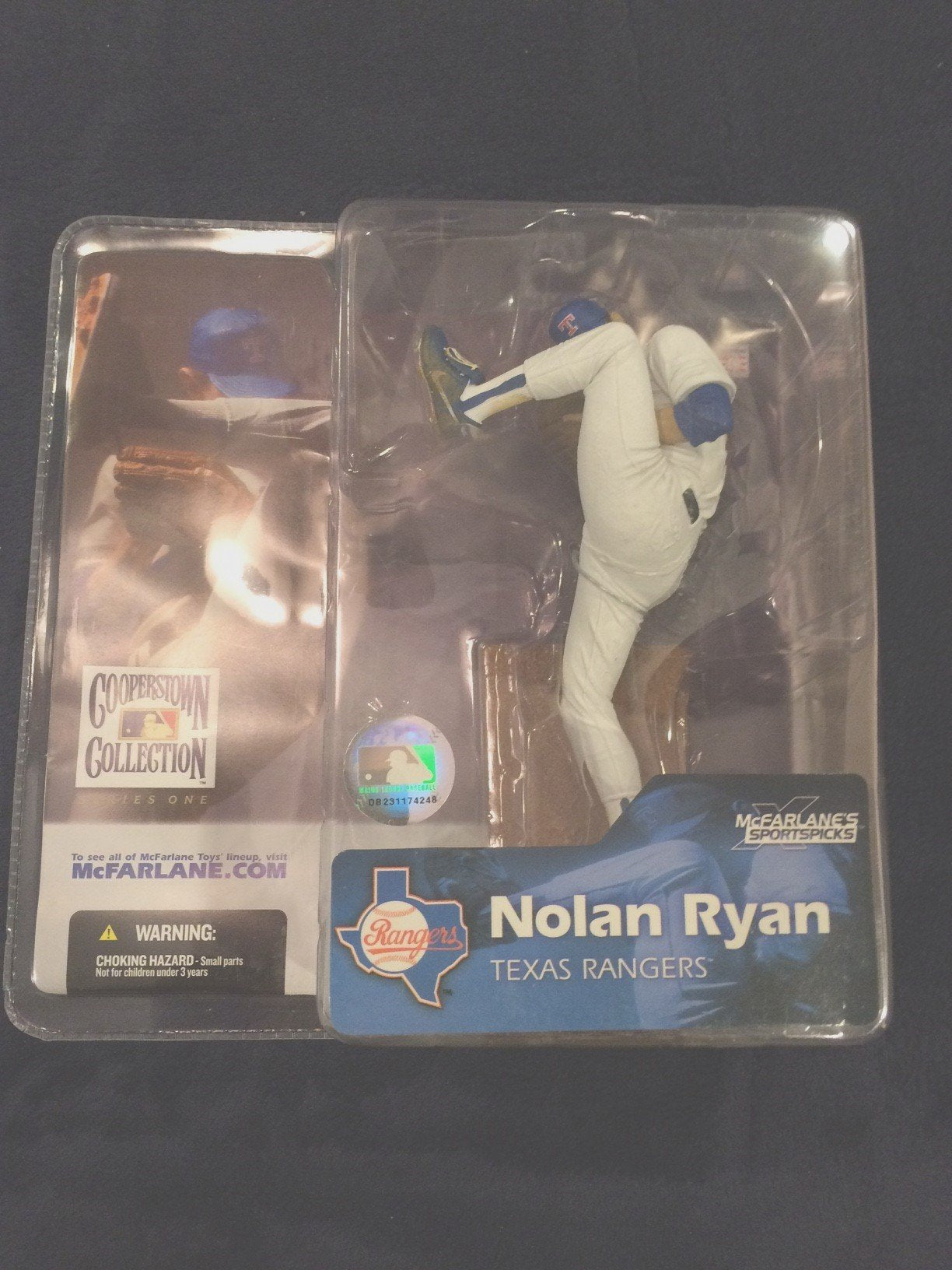 Nolan Ryan Figure Mcfarlane MLB Cooperstown 1