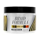 EBIN NEW YORK Braid Formula Conditioning Gel, Super Hold, 6.35 Oz | Great for Braiding, Twisting, Edges, No Residue, No Flaking, Strong Hold, High