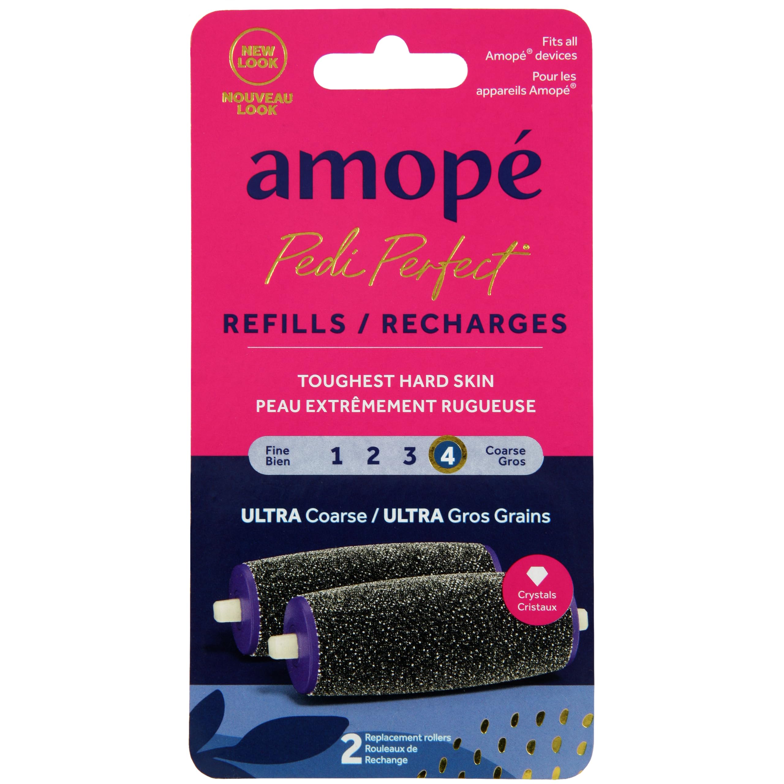 Amope Pedi Perfect Electronic Foot File Refills - Ultra Coarse– MarvelsAura