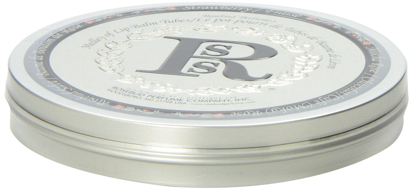 Rosebud Medley Of Lip Balm Tubes, 0.5 Ounce, 2.4 Count