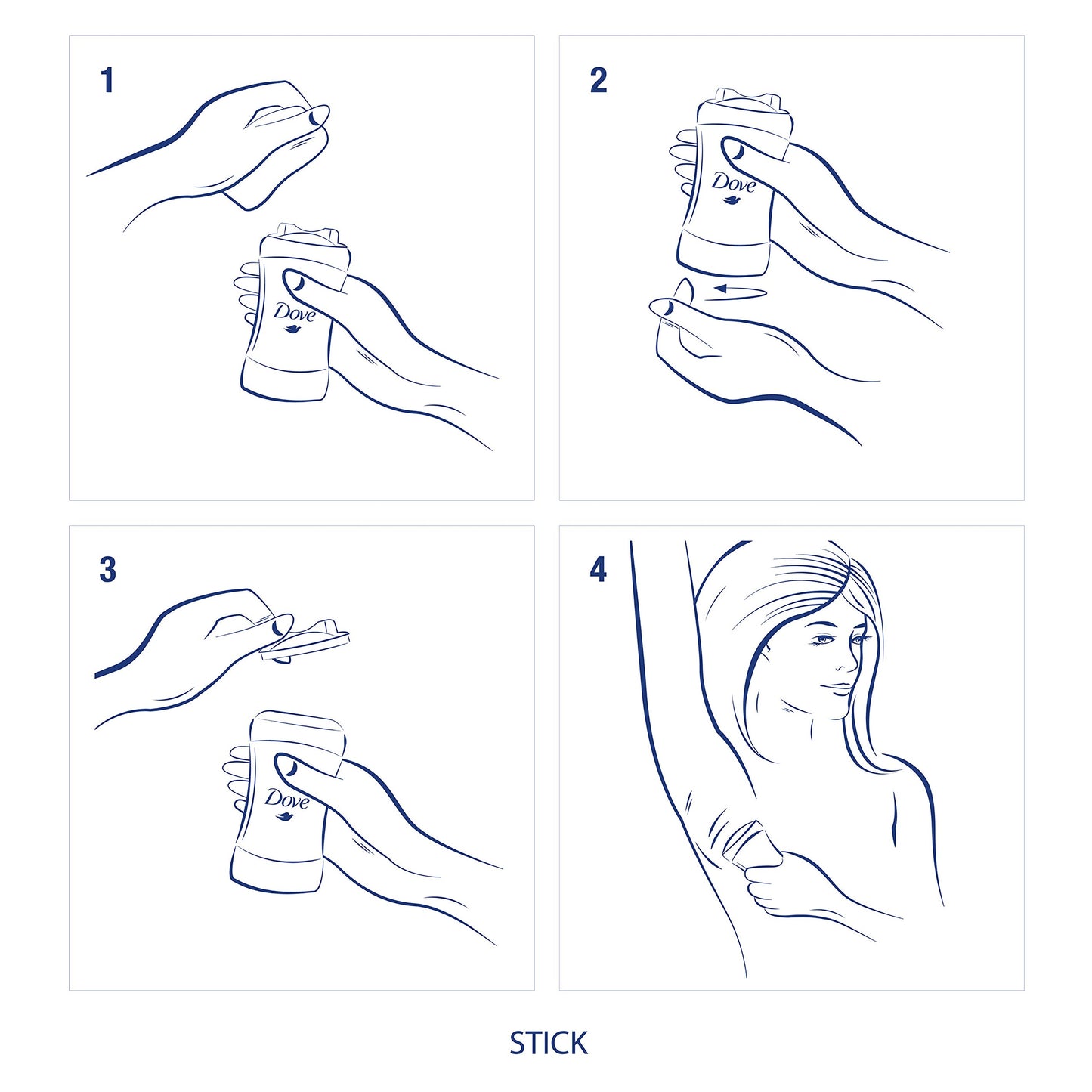 Dove Deodorant 2.6 Ounce Adv Care Anti-Perspirant Cool Essentials Stick, Fresh Cucumber, 2 Pack Beauty and Personal Care Dove
