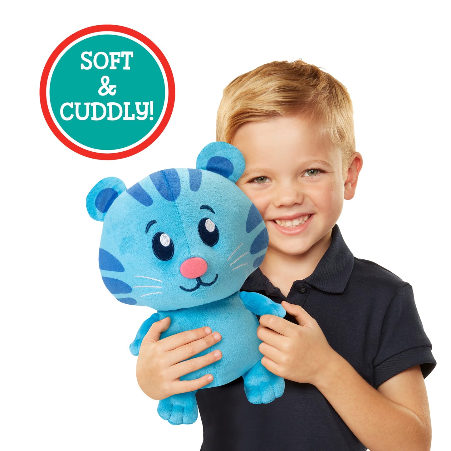 JAKKS Pacific Daniel Tiger's Neighborhood Tigey Plush with Sound, 10.5 Inches Tall! [Amazon Exclusive]