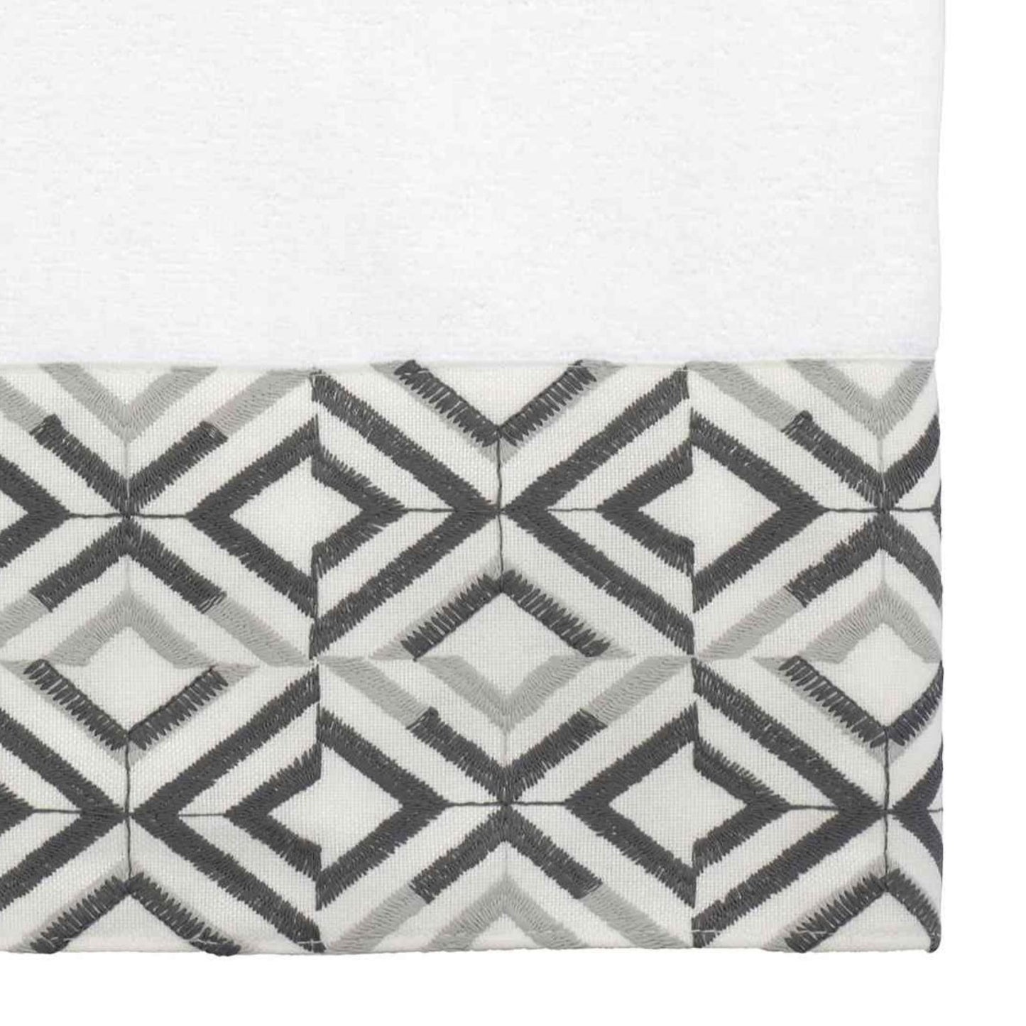 Avanti Linens - Bath Towel, Soft & Absorbent Cotton (Harlow Collection, White)