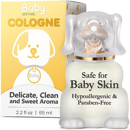 Zermat Boby | Baby Cologne Unisex Perfume |Paraben-Free, Hypoallergenic & Gentle Formula | Long-Lasting Powdery, Clean, Floral Perfume Violet & White