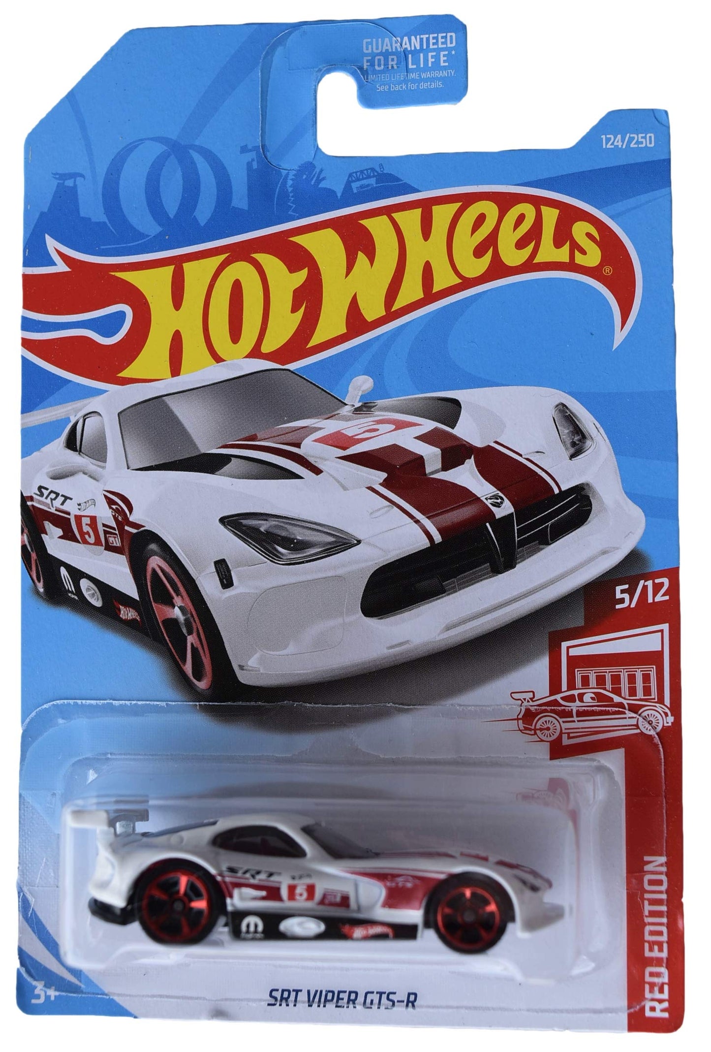 Hot Wheels SRT Viper GTS R 124/250, White