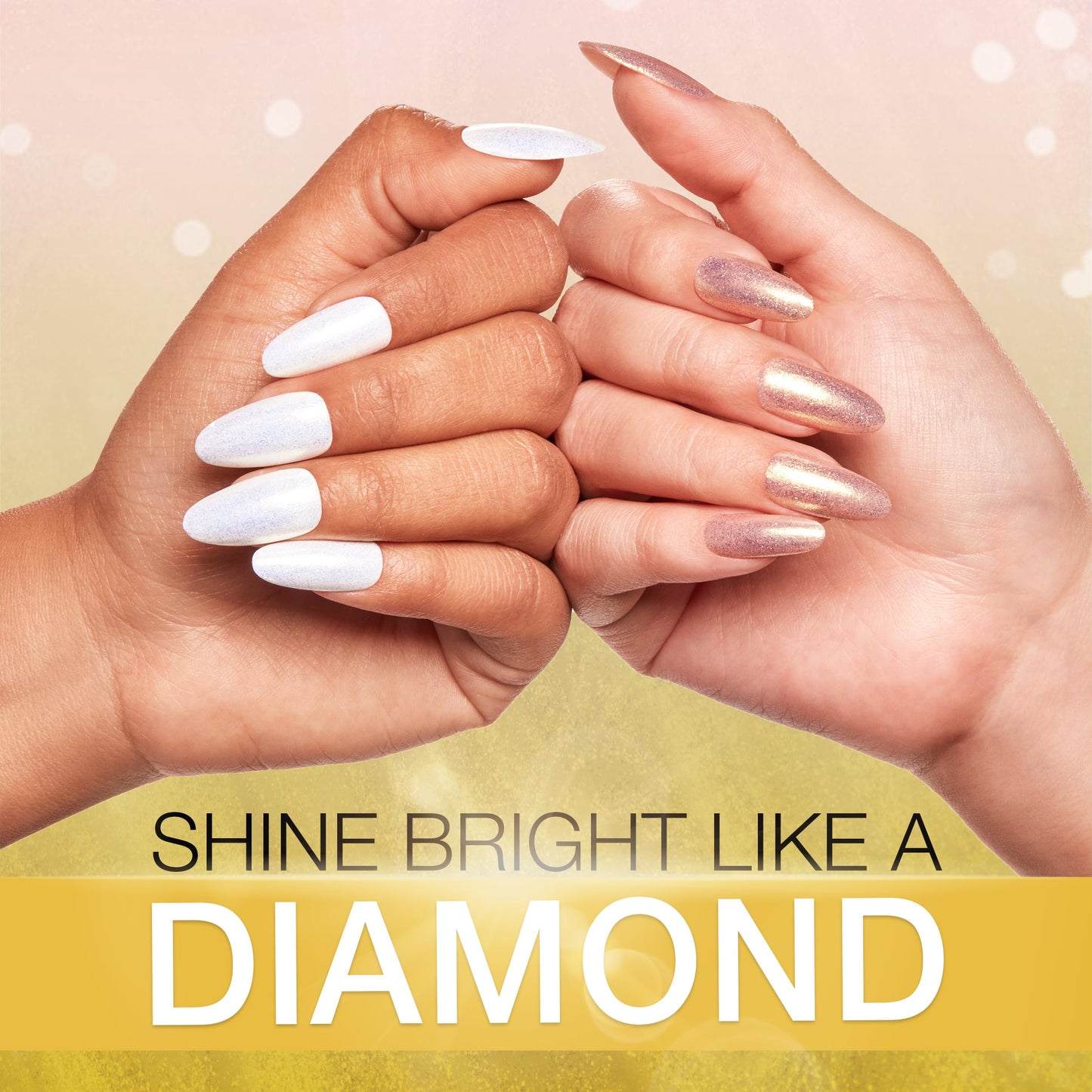 Seche FX Diamond Effect Dry Fast Top Coat Nail Polish - Gold Glitter Finish with Instant Gel-Like Gloss, Fast-Drying Long-Lasting Chip-Resistant Beauty & Personal Care Seche