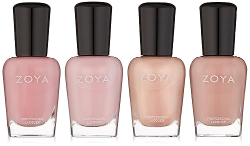 Zoya Polish Quad Nail Polish, Under The Mistletoe, 0.5 Fl Oz (Pack of 4)