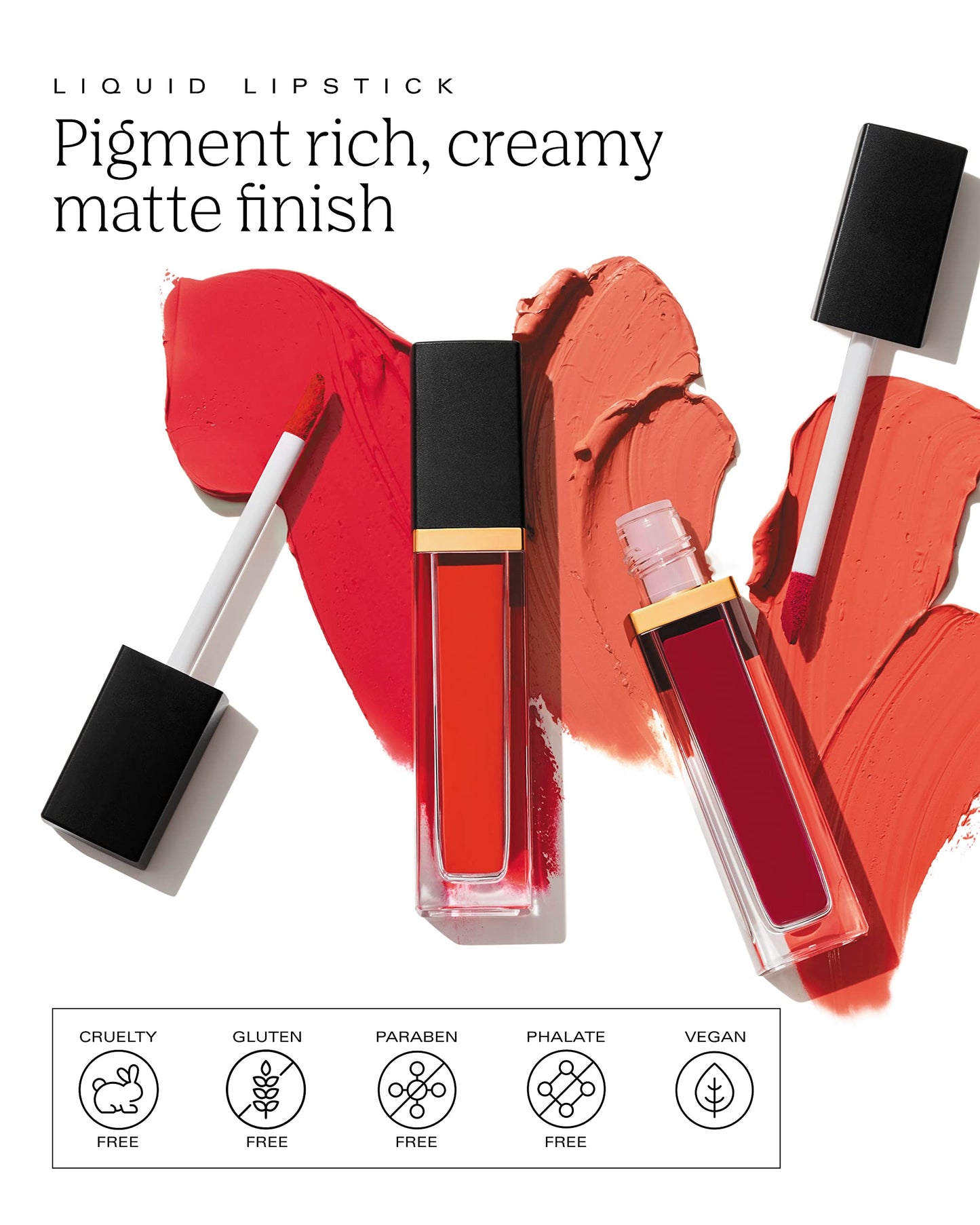 PDL Cosmetics Bold Aspirations Liquid Lipstick (Azucar Morena) | Highly Pigmented Smooth Matte Finish | Caramel Tone | Long Lasting, Non-Transfer