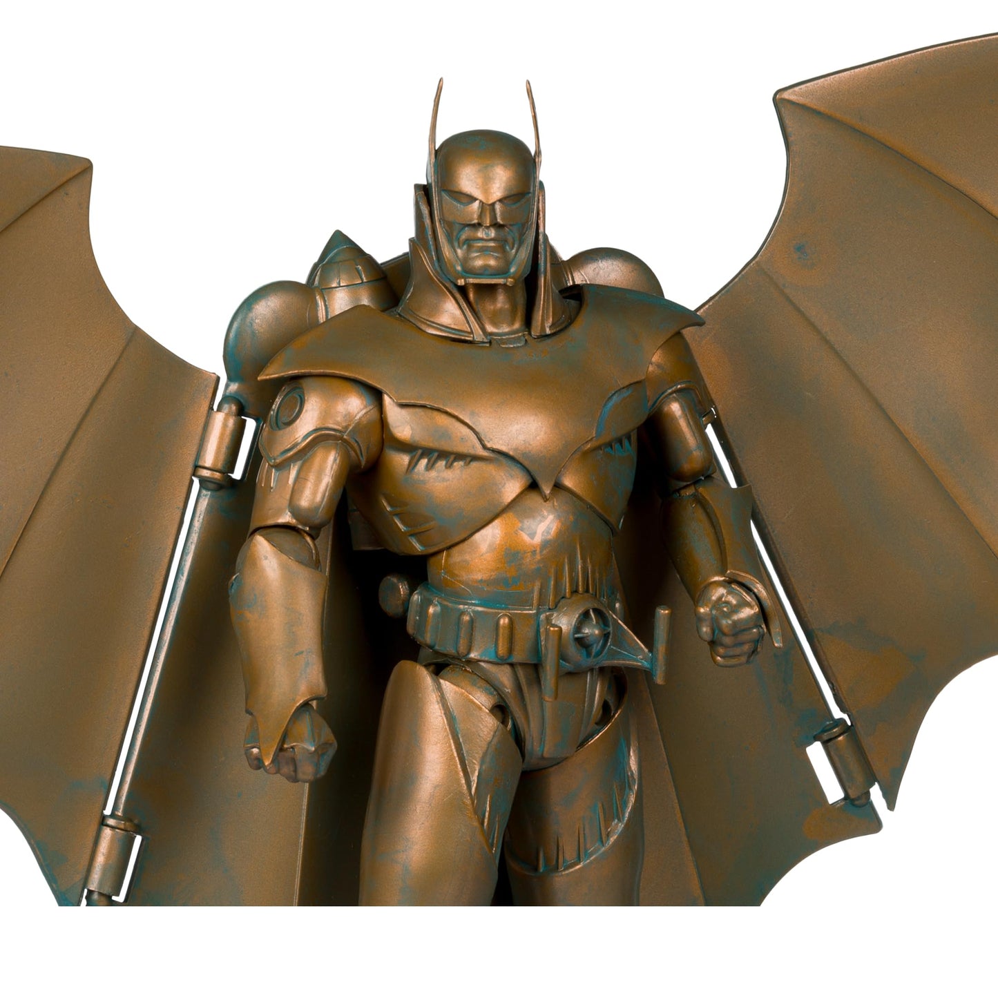 Armored Batman (Kingdom Come) Patina Edition Gold Label 7"" Figure, Brown