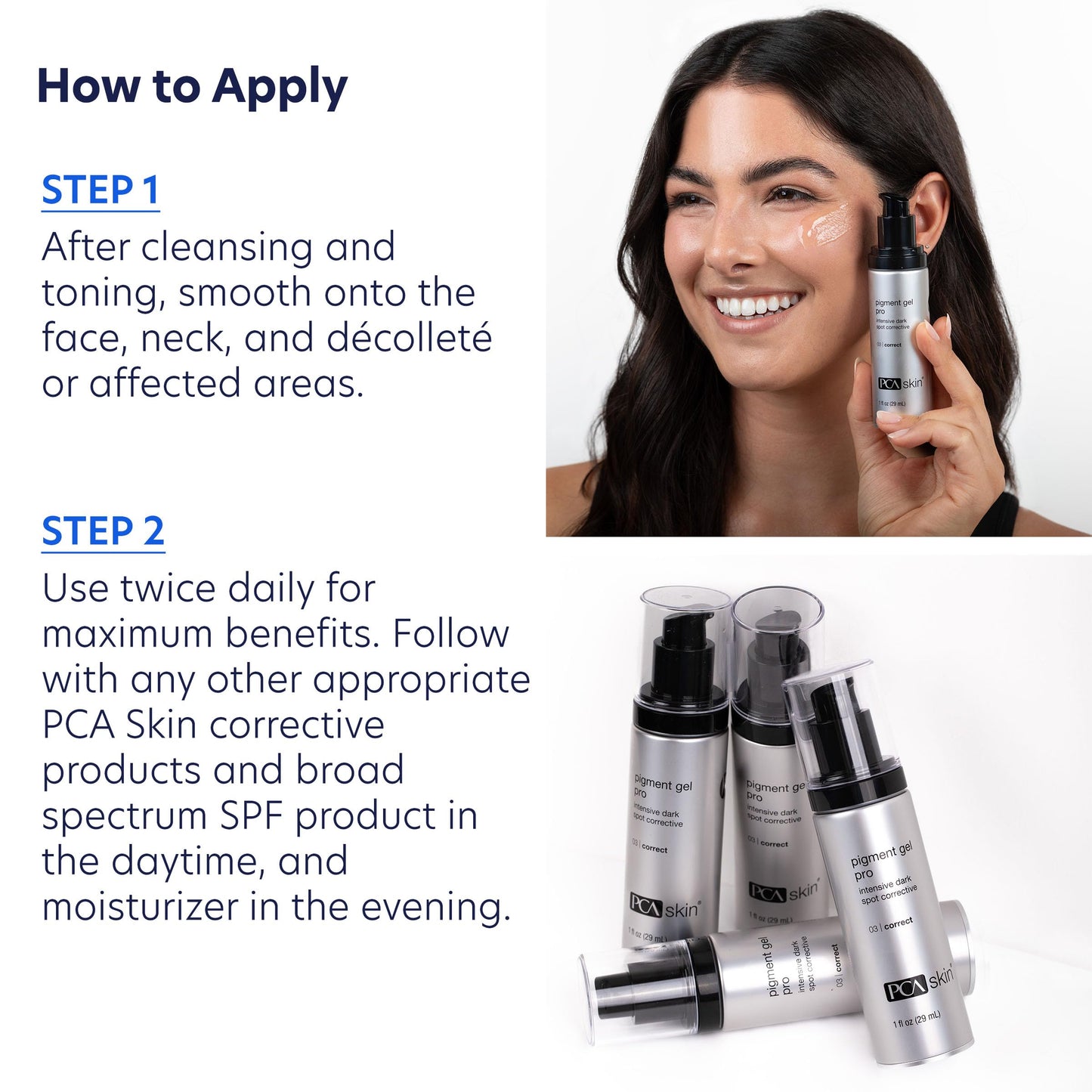 PCA SKIN Pigment Gel Pro Dark Spot Corrector, Brightening Dark Spot Serum for Hyperpigmentation, Helps Minimize Visible Brown Patches, Effective On