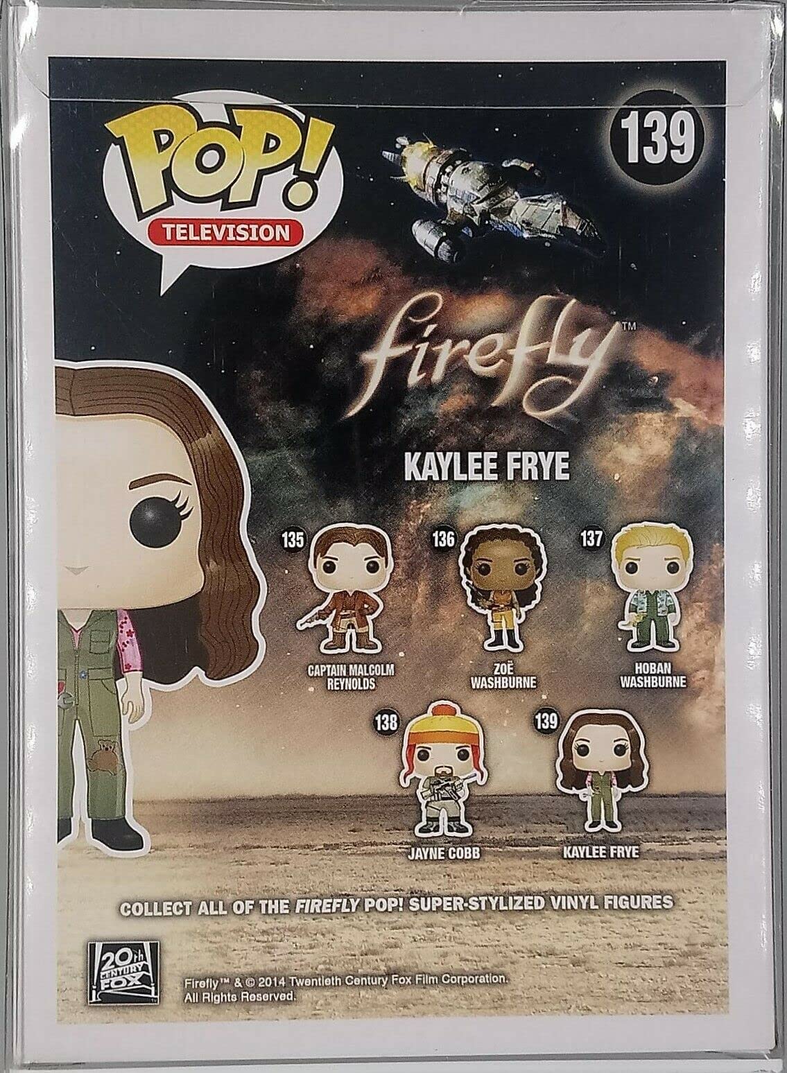 Funko POP TV: Firefly - Kaylee Frye #139 Hot Topic Exclusive Vinyl Figure