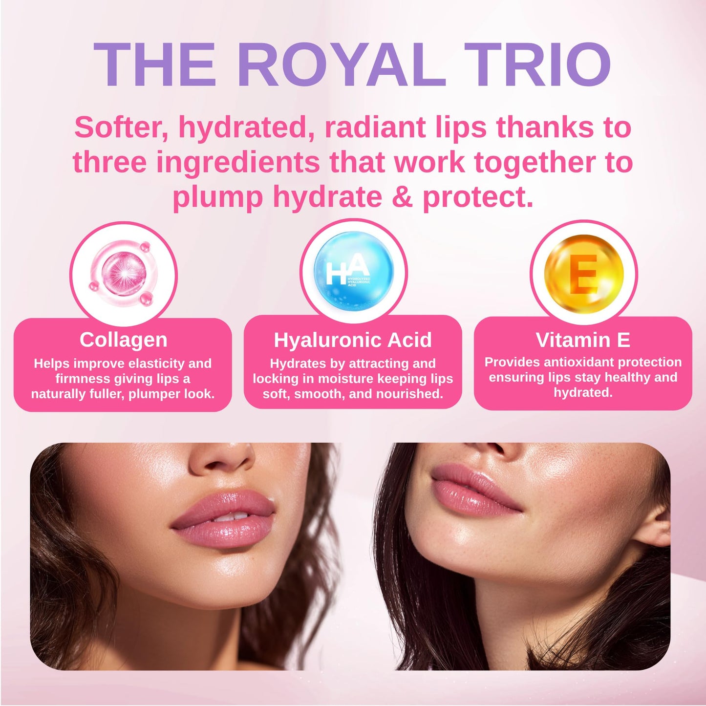 Queen Hydrating & Moisturizing Royal Plump, Royal Lips 30 pieces of Lip Masks for lip care, softens lips lines, hydrates & plumps, infused Beauty and Personal Care Queen Tape