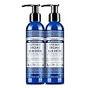 Dr. Bronner's - Organic Hair Crème (Peppermint, 6 Ounce, 2-Pack) - Leave-In Conditioner and Styling Cream, Made with Organic Oils, Hair Cream Supports