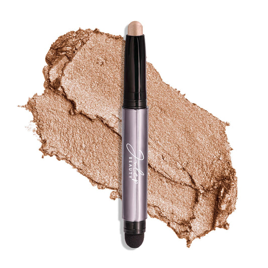 Julep Eyeshadow 101 Cream-to-Powder Waterproof Shadow Stick - Sand Shimmer - Long-Lasting, Crease-Proof, Champagne Toned Shimmer Cream Eyeshadow