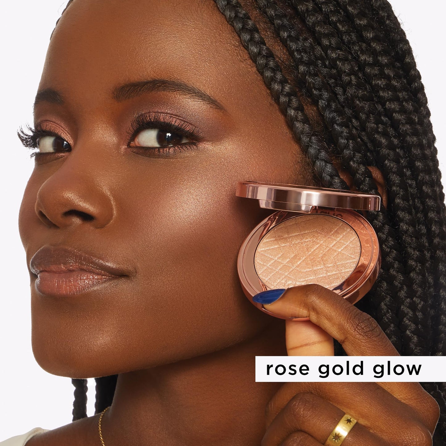 tarte Amazonian clay shimmering light - Pressed Highlighter with Buildable Radiant Glow for a Natural Lightweight Luminous Finish, Vegan