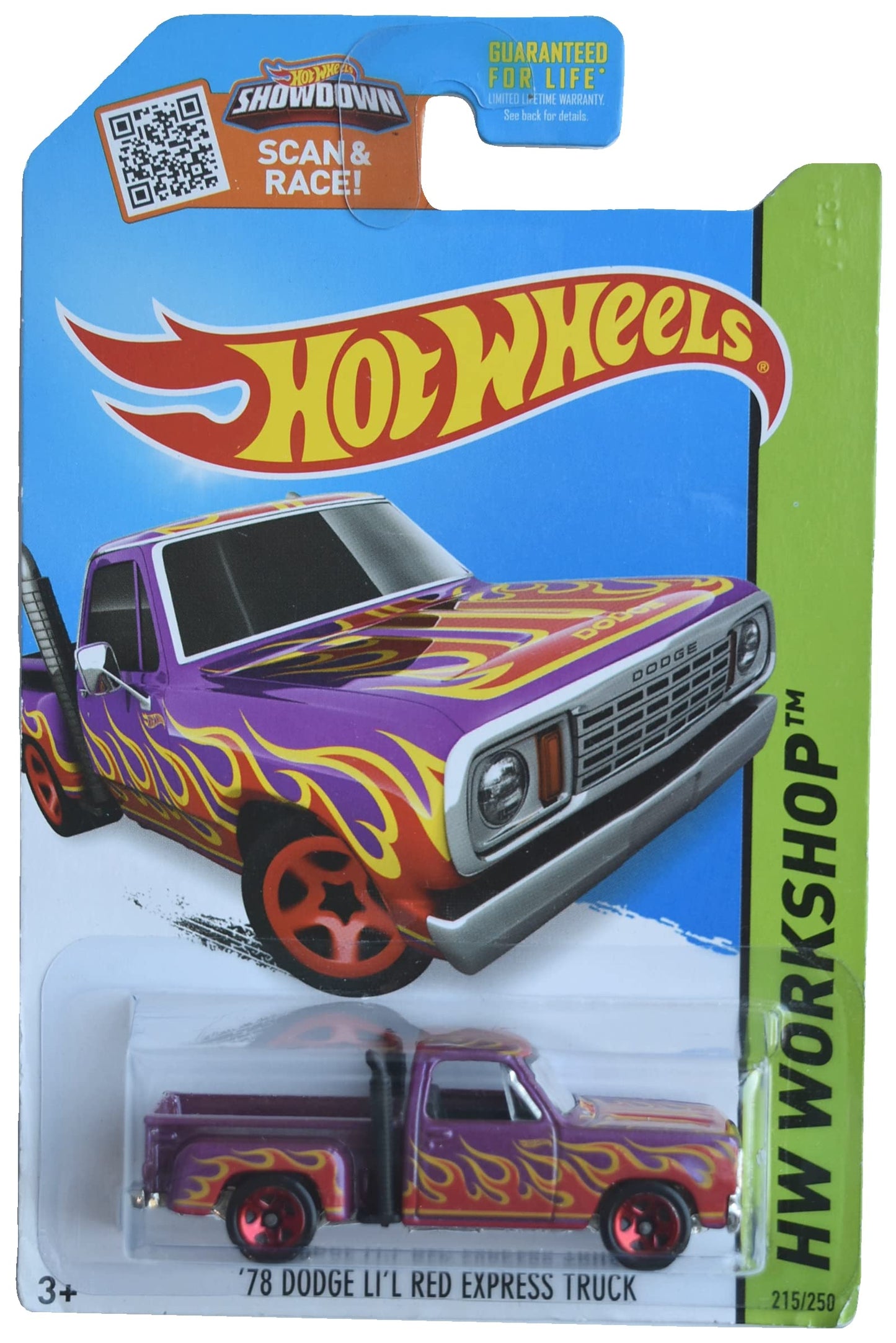 Hot Wheels '78 Dodge Li'l Red Express Truck, HW Workshop 215/250
