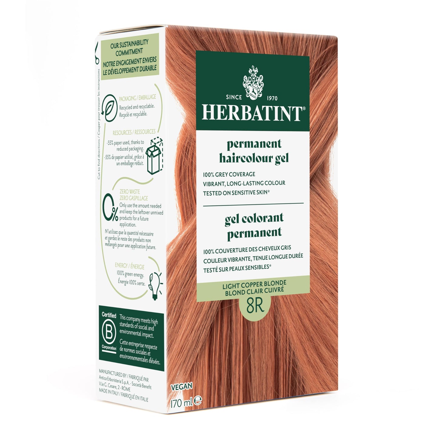 Herbatint Lightcopper Blonde Hair Colour