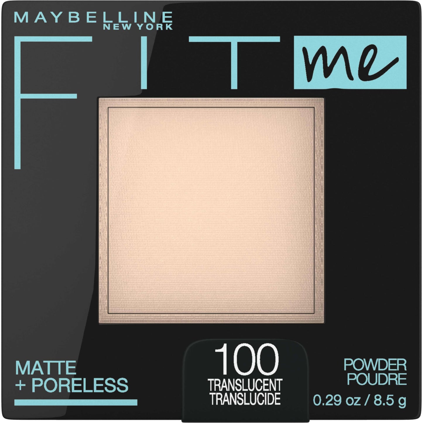 Maybelline Fit Me Matte + Poreless Pressed Face Powder Makeup & Setting Powder, Translucent, 1 Count Beauty and Personal Care MAYBELLINE