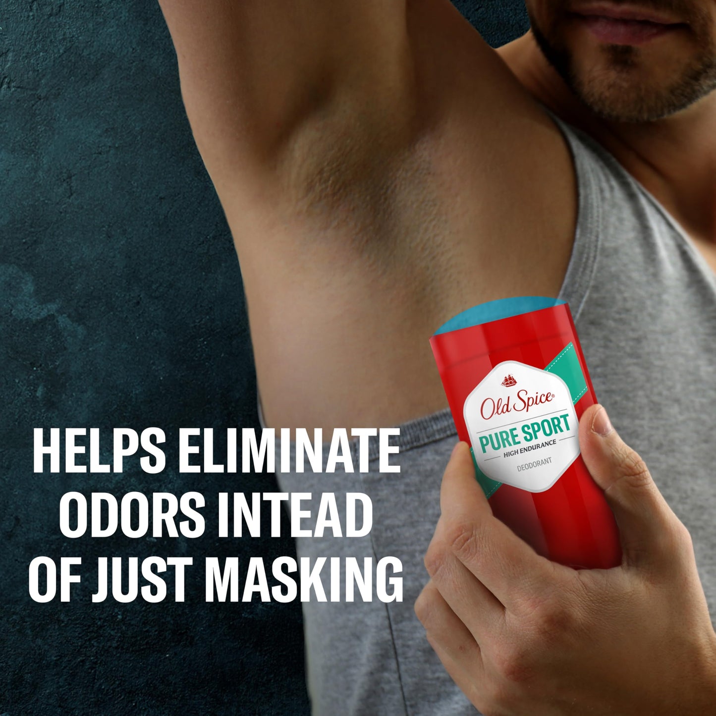 Old Spice Aluminum Free Deodorant For Men, High Endurance, 24/7 Sweat Defense & Odor Protection, 24/7 Freshness & Lasting Scent, Pure Sport Scent