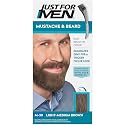 JUST FOR MEN Color Gel Mustache & Beard M-30 Light-Medium Brown 1 Each (Pack of 4)