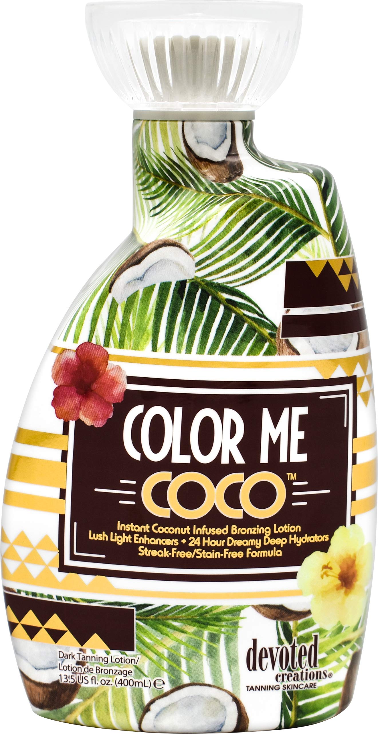 Devoted Creations Color Me Coco Bronzer Tanning Lotion 13.5 oz
