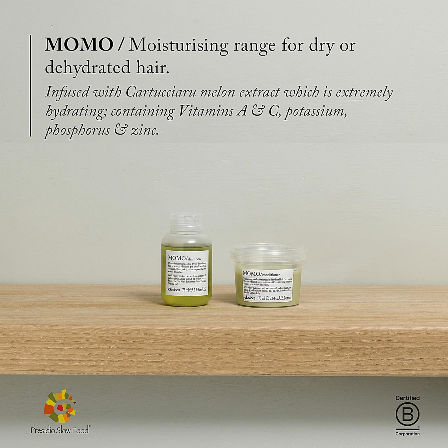 Davines Momo Conditioner, 2.5 fl. oz.