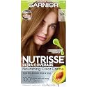 Garnier Hair Color Nutrisse Ultra Coverage Nourishing Creme, 630 Deep Light Golden Brown (Toffee Nut) Permanent Hair Dye, 1 Count (Packaging May Vary)