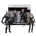 McFarlane Toys - The Witcher Ciri & Geralt of Rivia (Season 3) 7in Action Figure 2pk