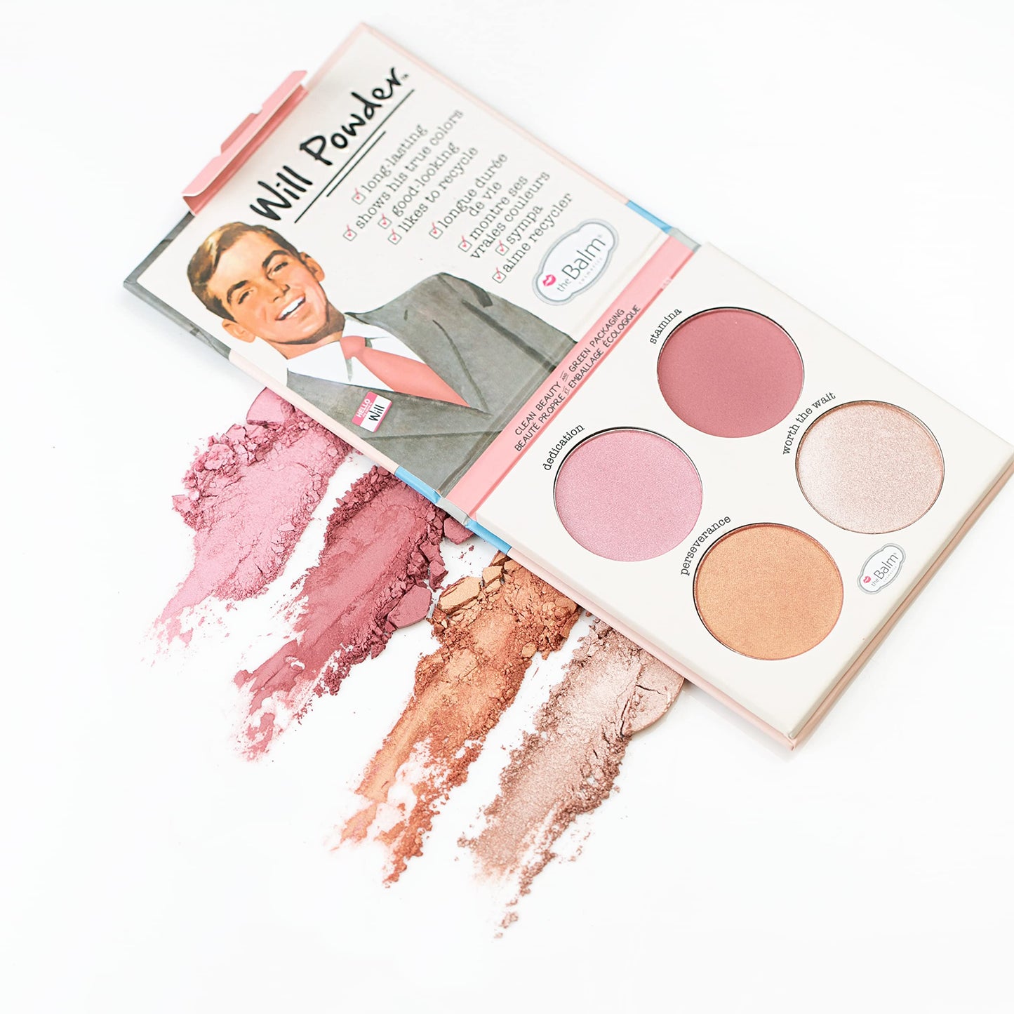theBalm theBalm Will Powder Blush Quad, 1 ct.
