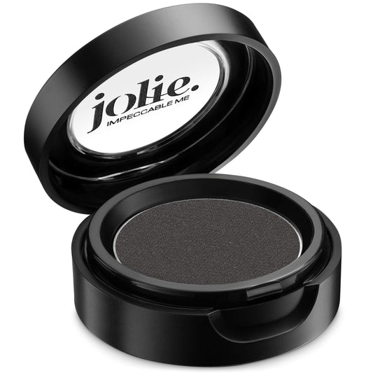 Jolie Cosmetics Powder Pressed Matte Eyeshadows - Cruelty Free, Vegan, Single Pan Eyeshadow 1.48g Smokey Eyes (Charcoal Grey)