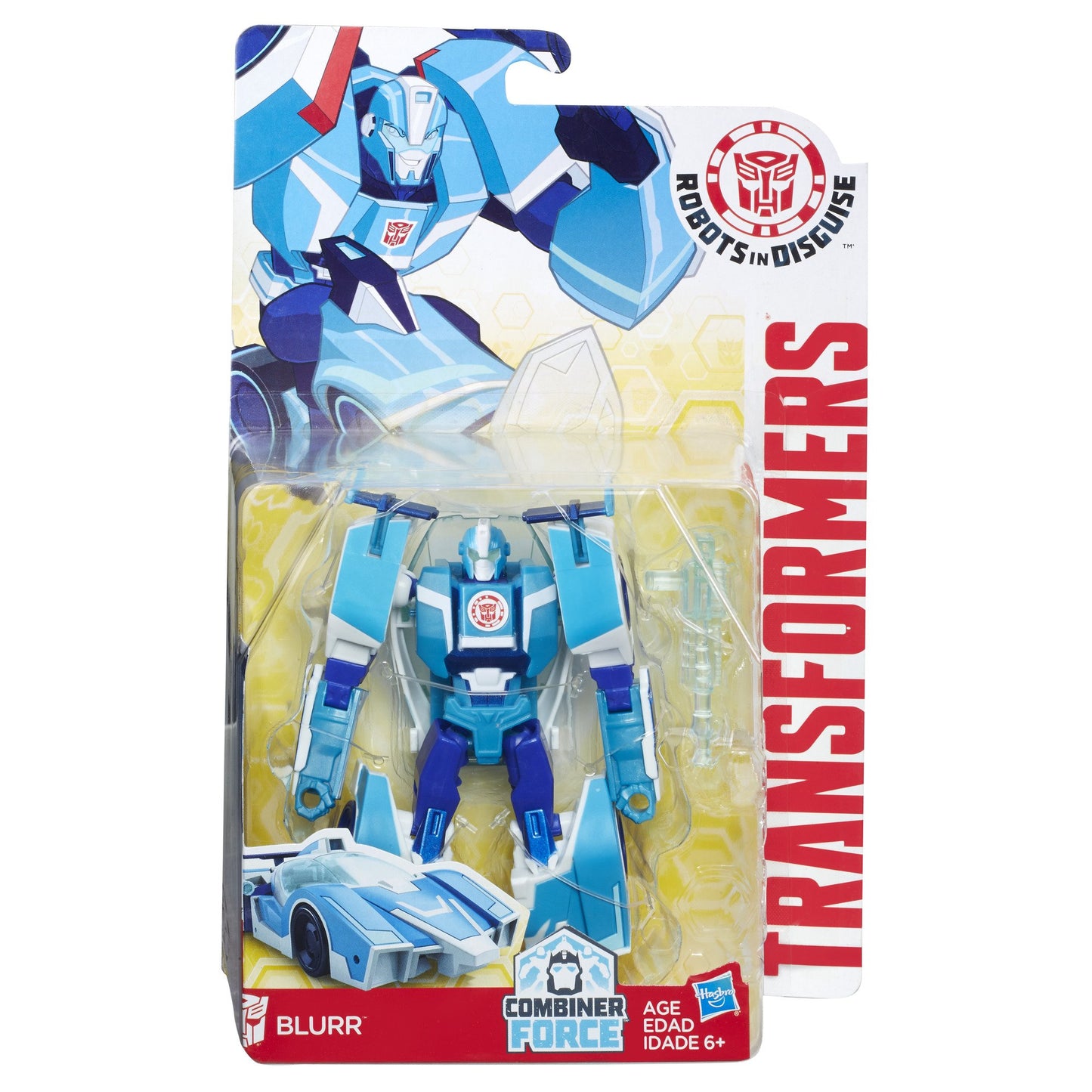 Transformers TRA RID Warrior Blurr Action Figure