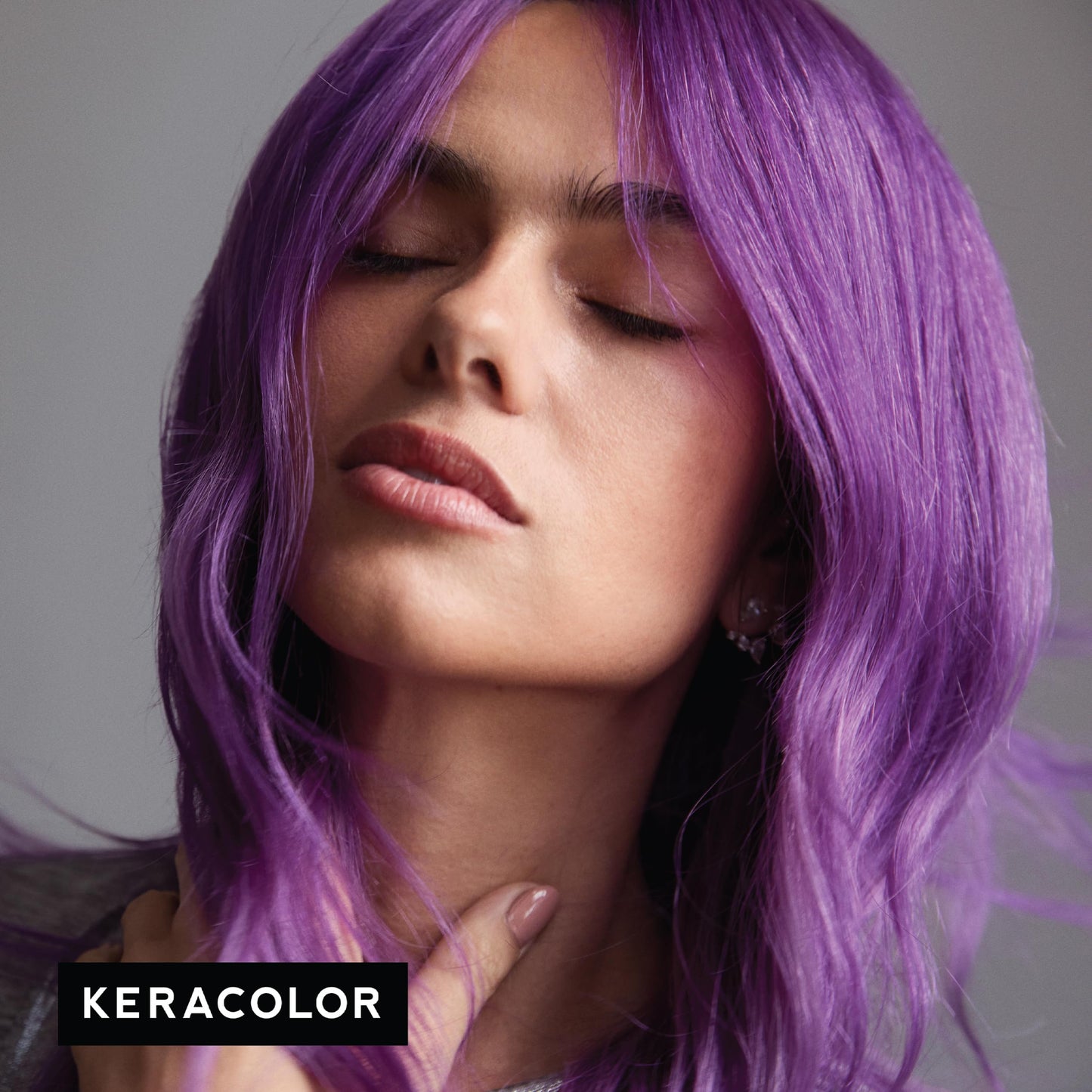 Keracolor Clenditioner PURPLE Hair Dye - Semi Permanent Hair Color Depositing Conditioner, Cruelty-free, 12 Fl. Oz.