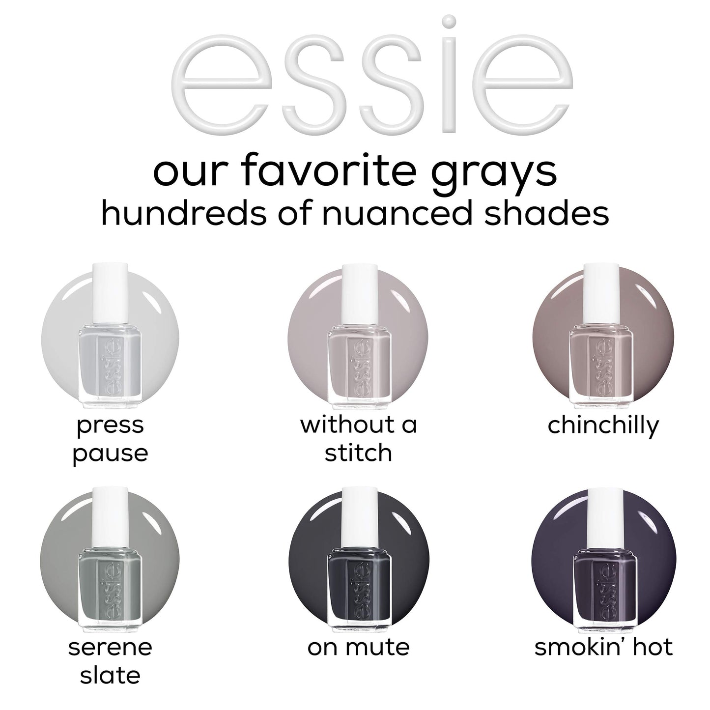essie Nail Polish, Glossy Shine Finish, Go With The Flowy, 0.46 fl. oz. Beauty & Personal Care essie