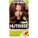 Garnier Nutrisse Nourishing Hair Color Creme, 535 Medium Gold Mahogany Brown (Packaging May Vary)