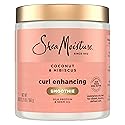 SheaMoisture Curl Enhancing Smoothie Hair Cream Coconut and Hibiscus for Thick, Curly Hair Sulfate Free and Paraben Free Curl Cream 20 oz