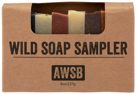 A Wild Soap Bar Wild Soap Sampler Gift Set, 8 Small All Natural Bar Soaps with Organic Ingredients, for Guests or Travel, Handmade Beauty & Personal Care A Wild Soap Bar