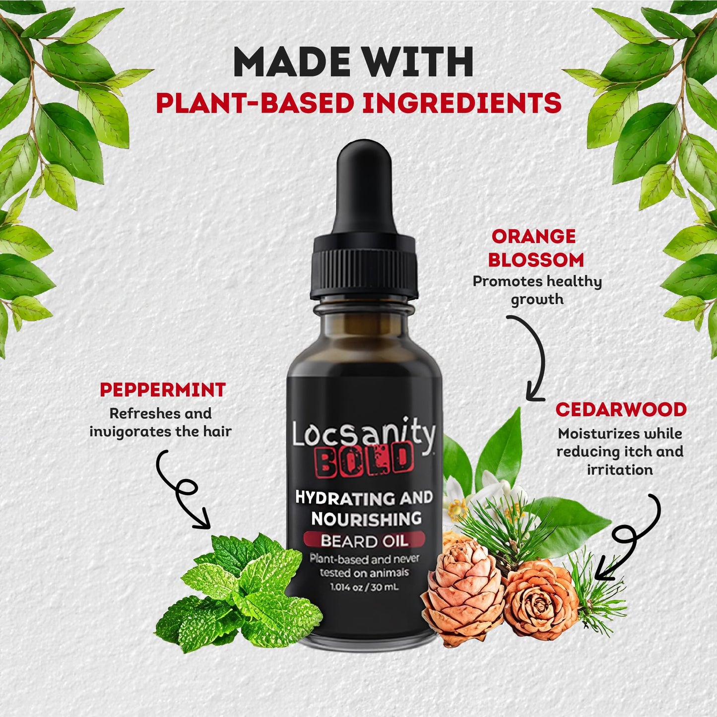 Locsanity BOLD Hydrating and Nourishing Beard Oil