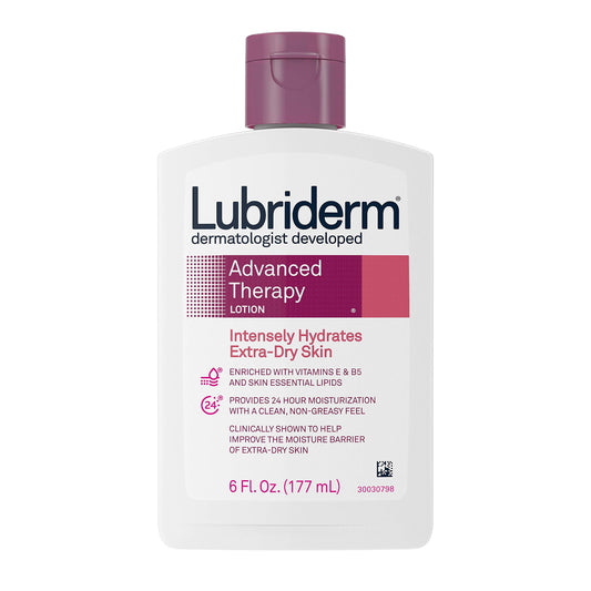Lubriderm Advanced Therapy Body Lotion, 6 Ounce - 2 per case. Beauty & Personal Care Lubriderm