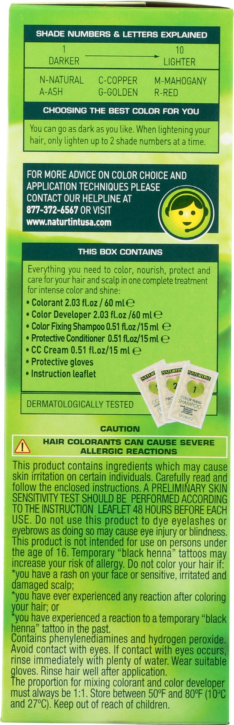 Naturtint, Hair Color Golden Blonde 8G, 5.6 Fl Oz