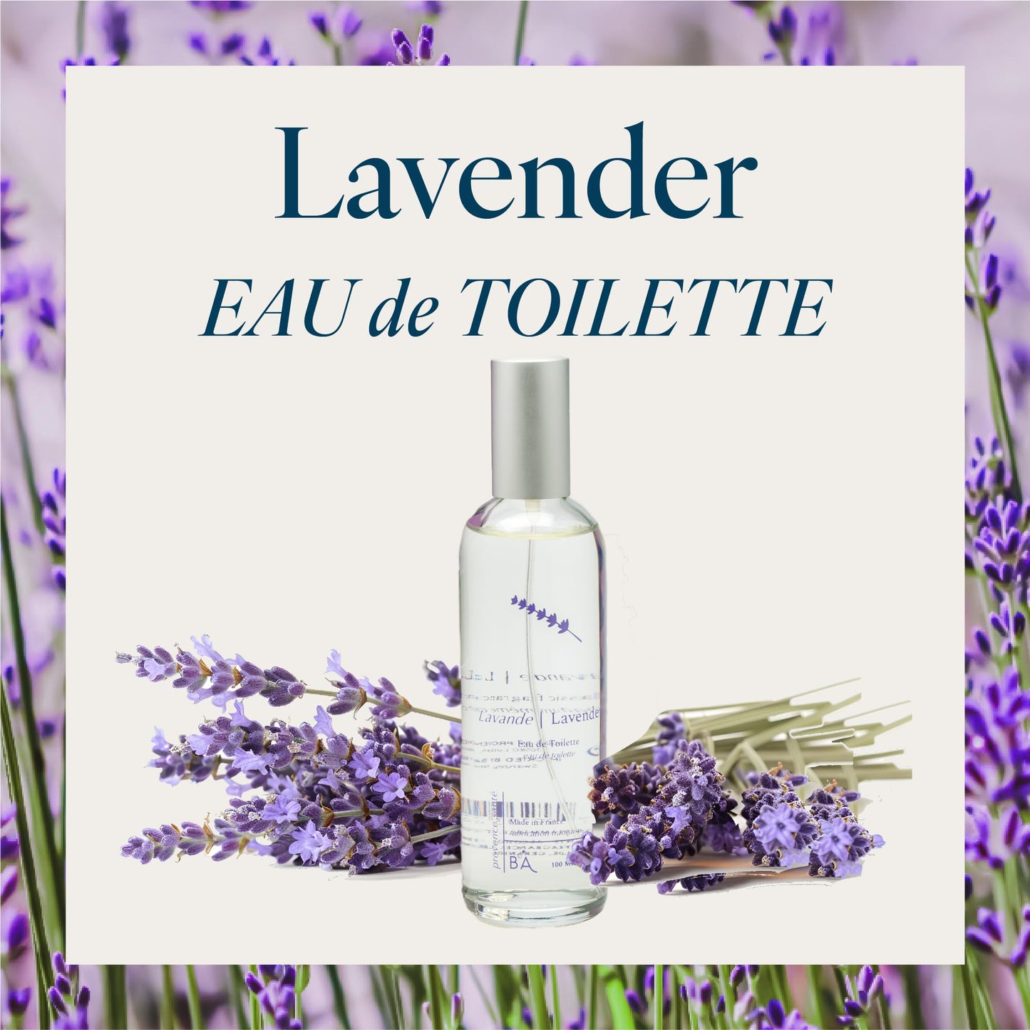 Provence Sante Eau de Toilette Spray - Luxury Long-Lasting Fragrance - Lavender Scent - Elegant Perfume Gift - Made in France - 3.5 Oz Beauty & Personal Care Provence Sante