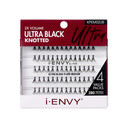 Kiss I Envy Ultra Black Lashes (Medium)