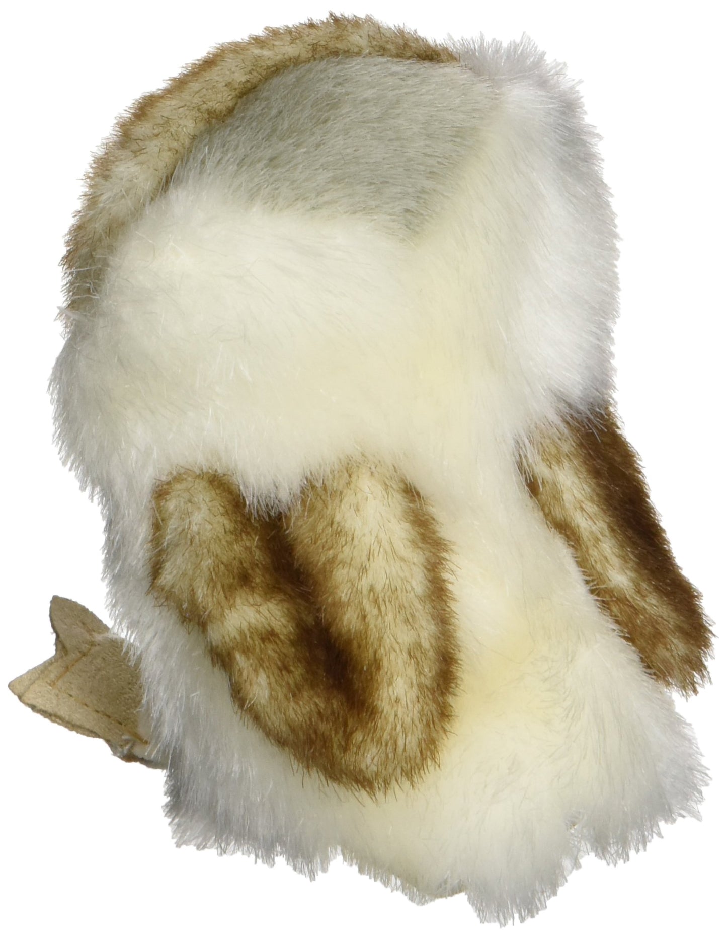 Folkmanis Mini Barn Owl Finger Puppet Cream, Brown, 1 EA