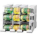 FIFO Pantry Storage Organizer Dispenser Rack for Canned Goods/Drinks, 54-Can Capacity
