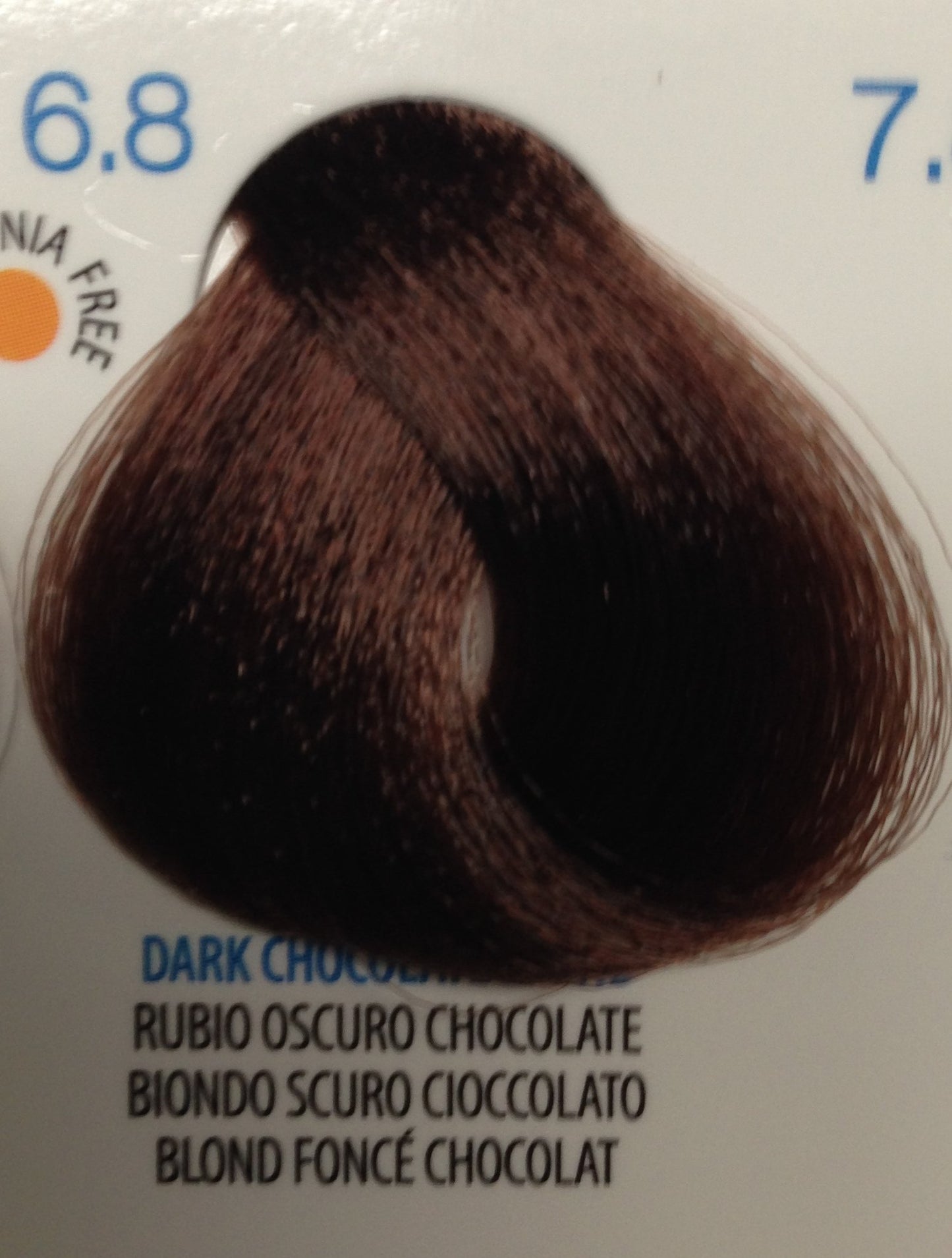 JAS Permanent Hair Color Cream with Vitamin C 3.4 Oz (Jas Color- Dark Chocolate Blond (6.8))